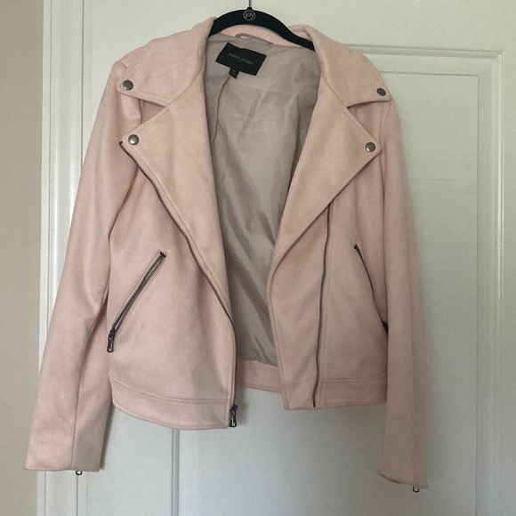 Banana Republic Pink Suede Jacket - Picture 1 of 1